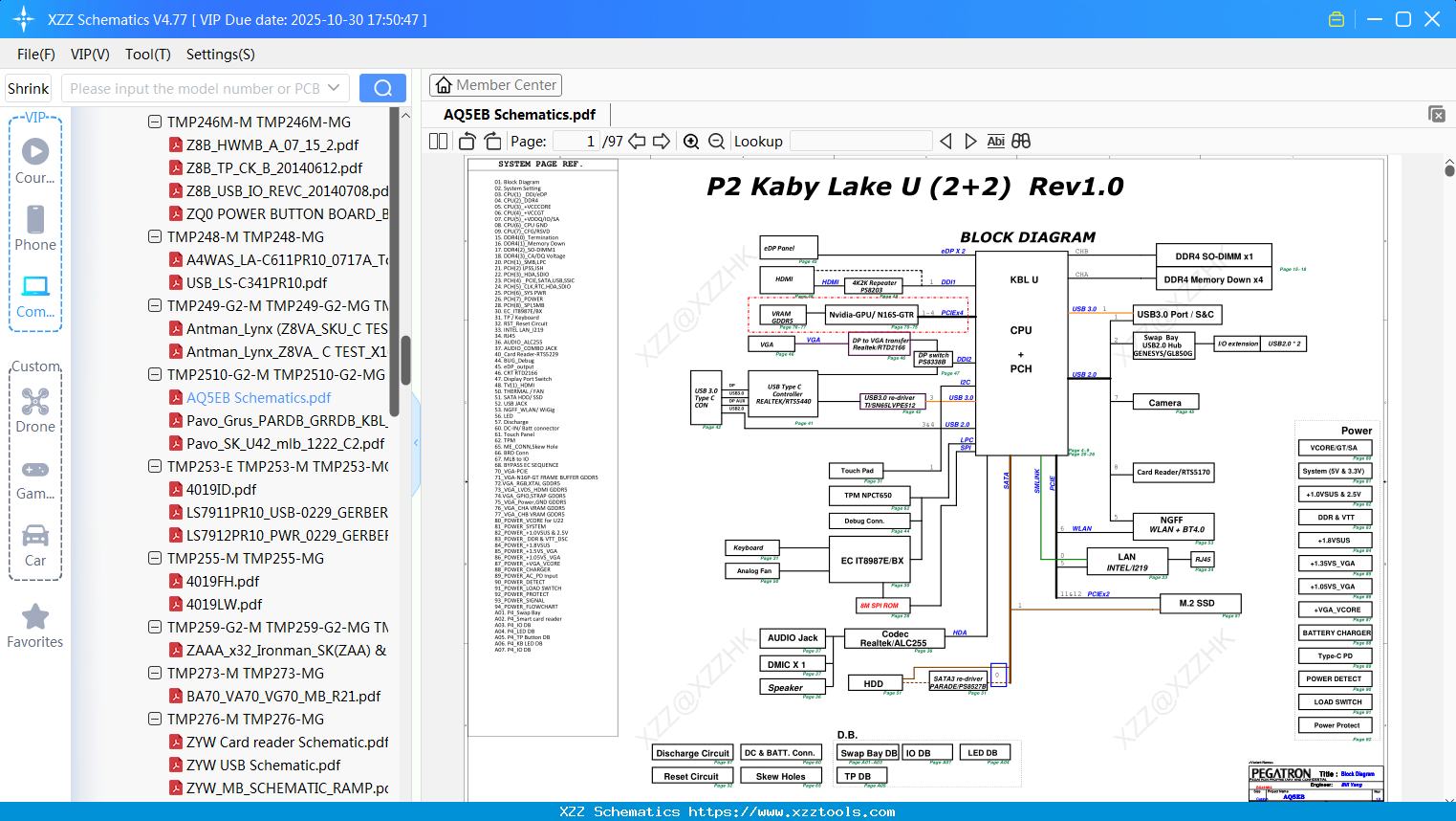Laptop ACER AQ5EB Schematics